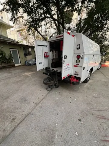 Magnet Plumbing service vehicle on-site for Water Heater Repair in Royal Poinciana Park